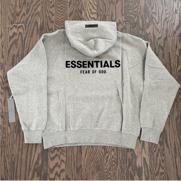 Fear of God Other - Fear of God Essentials Hoodie Pullover Dark Oatmeal Grey XL NEW NWT Authentic